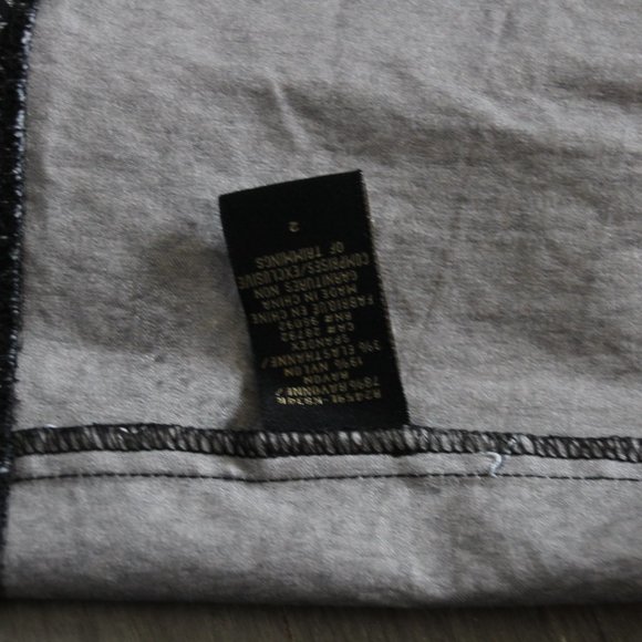 Renuar Black & Gray Patterned Skort - Picture 7 of 9